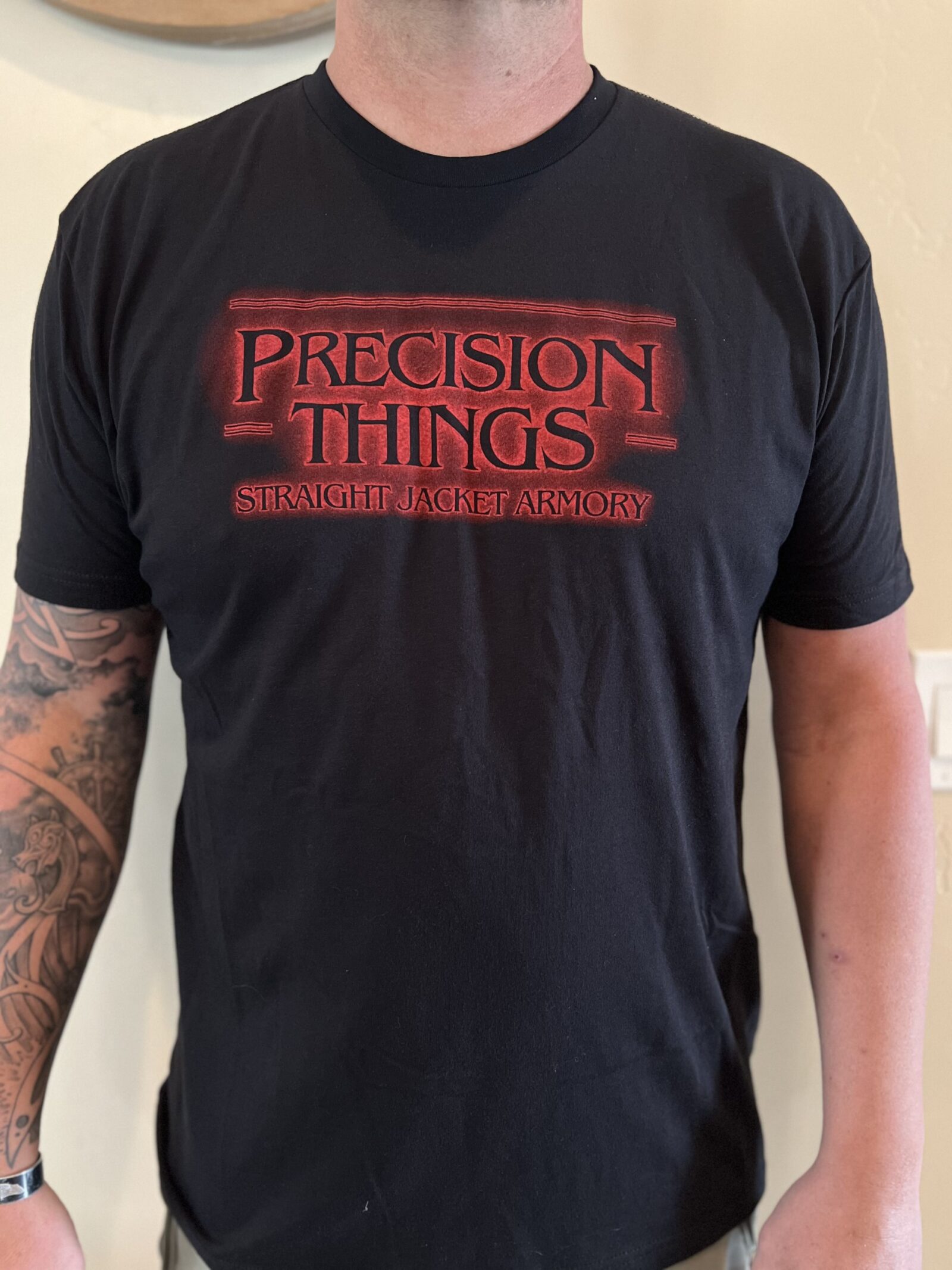 Precision Things T-Shirt - Straight Jacket Armory